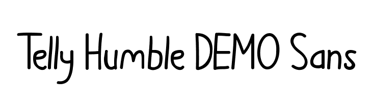 Telly Humble DEMO Sans  Frei Schriftart Herunterladen