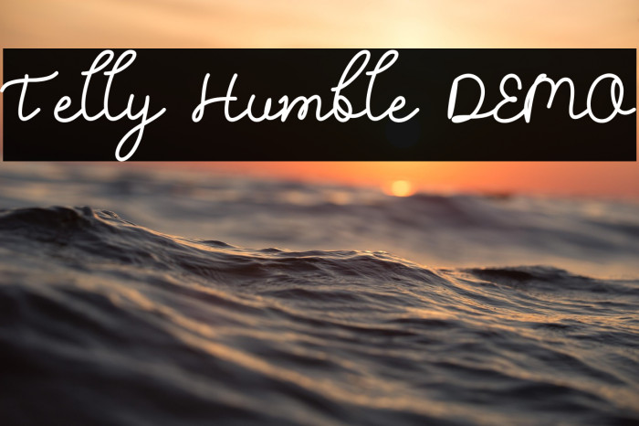 Telly Humble DEMO Example 1