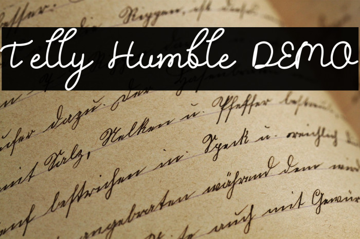 Telly Humble DEMO Example 2