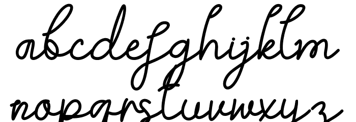 Telly Humble DEMO Font LOWERCASE