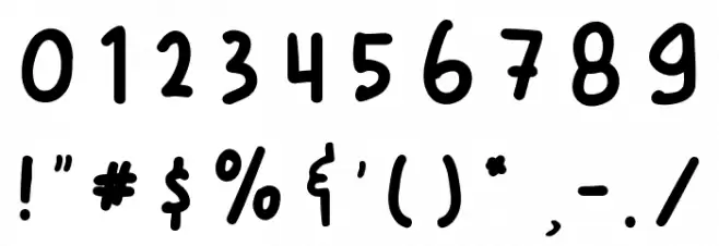 Telor Bistik Font OTHER CHARS