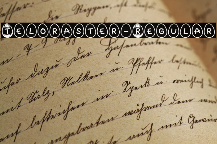 Teloraster-Regular Example 1