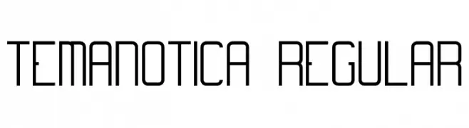 Temanotica Regular  免费字体下载