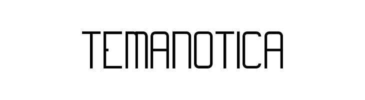 Temanotica  免费字体下载