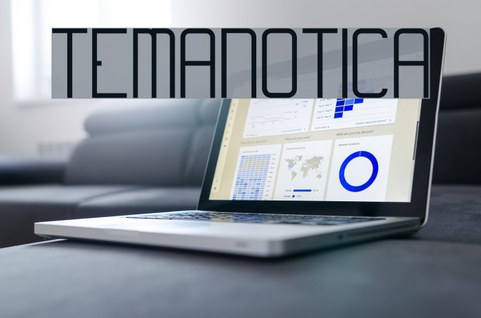 Temanotica Font examples
