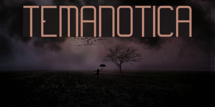 Temanotica Font examples