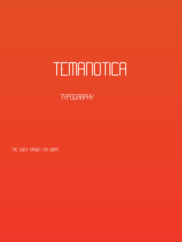 Temanotica Poster