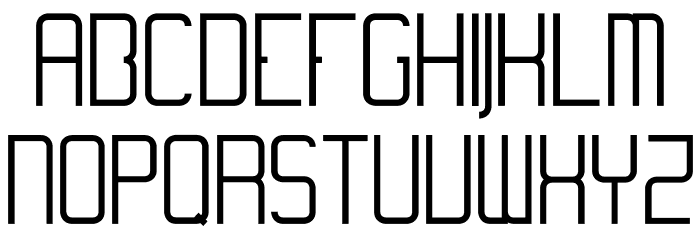 Temanotica Font LOWERCASE