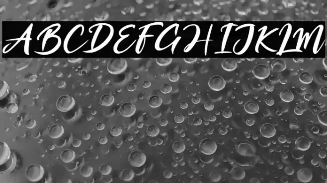 Tempe! Font examples