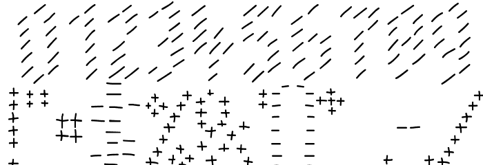 Temperature Font OTHER CHARS