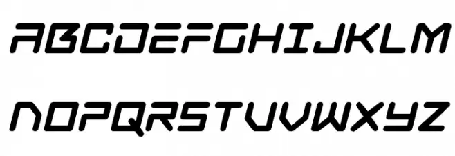 Tempest Apache Bold Italic फ़ॉन्ट अपरकेस