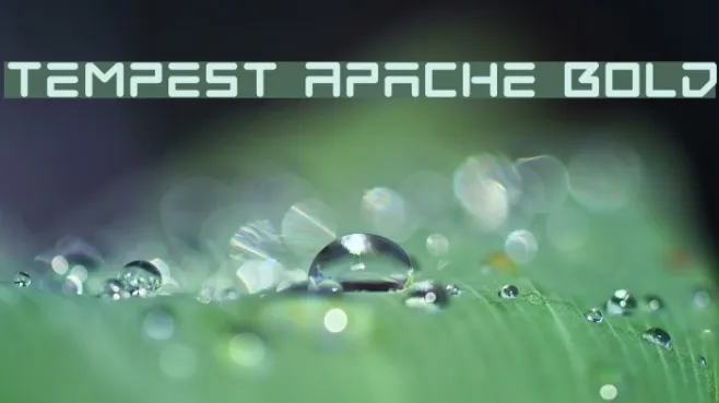 Tempest Apache Bold Example 1