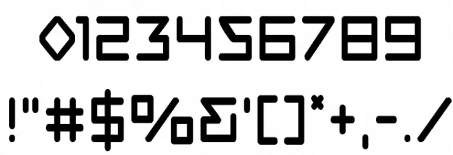 Tempest Apache Condensed Font OTHER CHARS