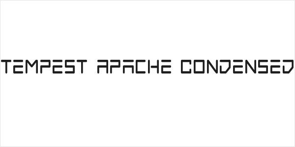 Tempest Apache Condensed Logo
