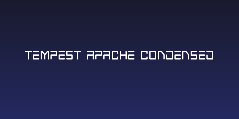 Tempest Apache Condensed Social Header