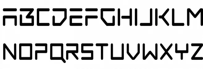 Tempest Apache Condensed Schriftart Kleinbuchstaben