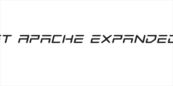 Tempest Apache Expanded Italic Logo