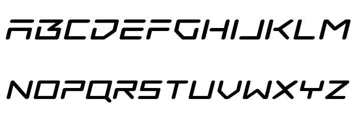 Tempest Apache Expanded Italic Font LOWERCASE