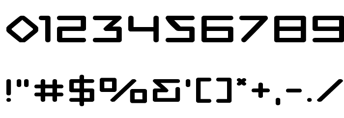 Tempest Apache Expanded Font OTHER CHARS