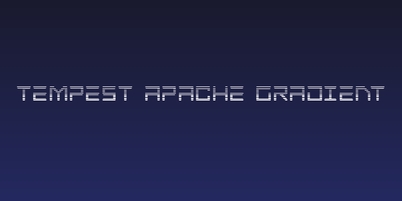 Tempest Apache Gradient Social Header