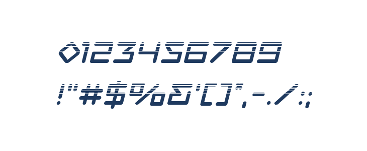 Tempest Apache Halftone Italic Other Characters