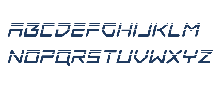 Tempest Apache Halftone Italic Lowercase