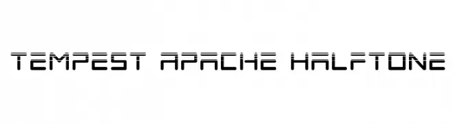 Tempest Apache Halftone  नि: शुल्क फ़ॉन्ट्स डाउनलोड