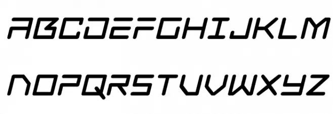 Tempest Apache Italic फ़ॉन्ट अपरकेस