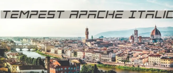 Tempest Apache Italic Example 2