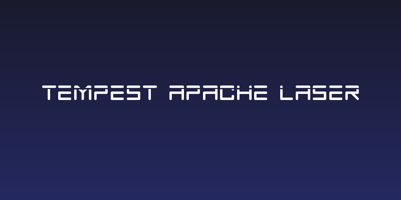 Tempest Apache Laser Social Header