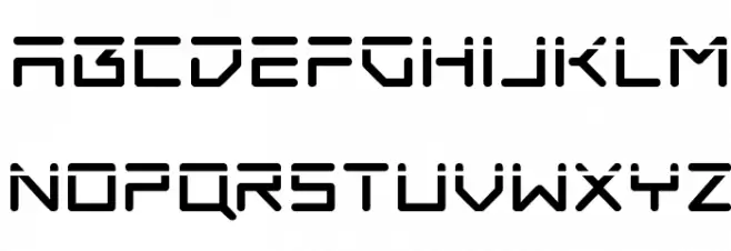 Tempest Apache Laser Fuentes MINÚSCULAS