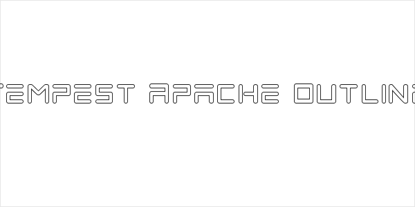 Tempest Apache Outline Logo