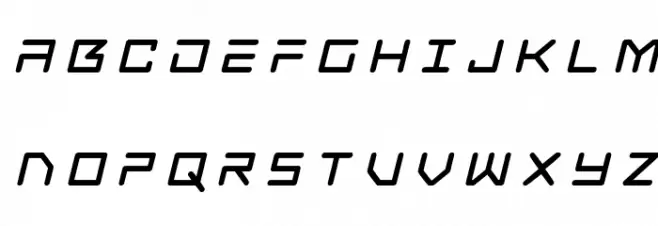 Tempest Apache Title Italic 字体 大写