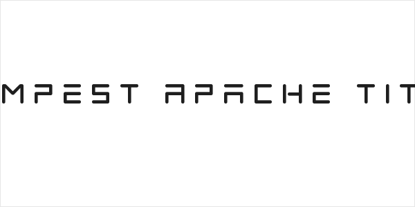 Tempest Apache Title Logo