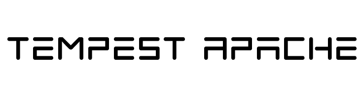 Tempest Apache  les polices de caractères gratuit tlcharger