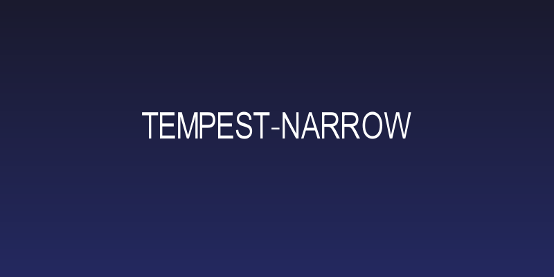 Tempest-narrow Social Header