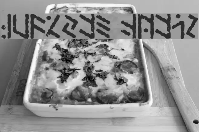 Temphis Brick Font examples