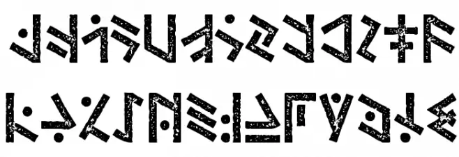 Temphis Dirty फ़ॉन्ट लोअरकेस