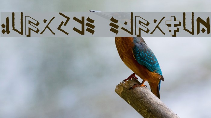 Temphis Sampler Font examples