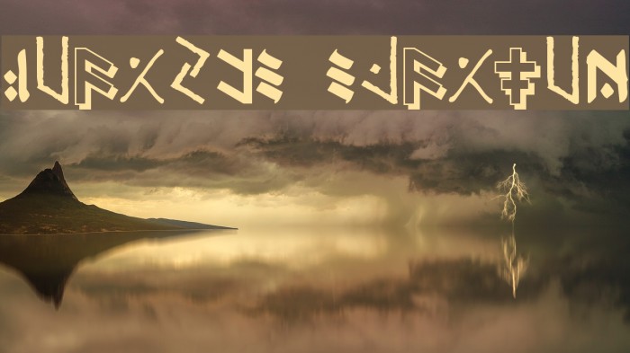Temphis Sampler Font examples