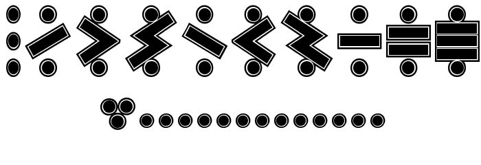 Temphis Sweatermonkey Font OTHER CHARS