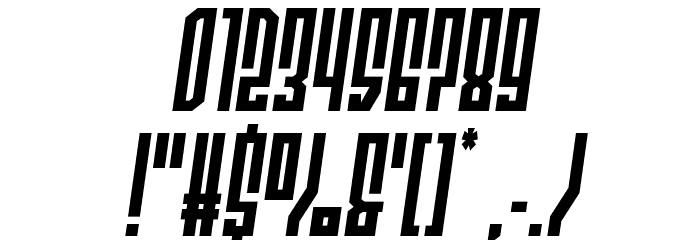 Templar Shield Compact SemiIta Font OTHER CHARS