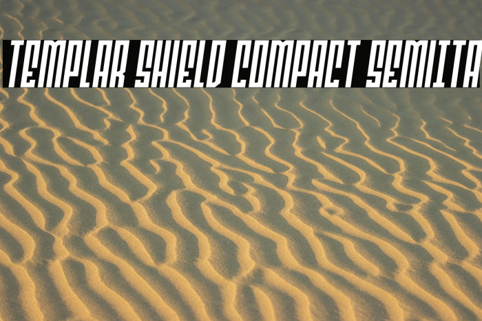 Templar Shield Compact SemiIta Example 1