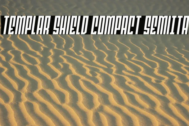 Templar Shield Compact SemiIta Example 1