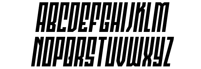 Templar Shield Compact SemiIta Font LOWERCASE