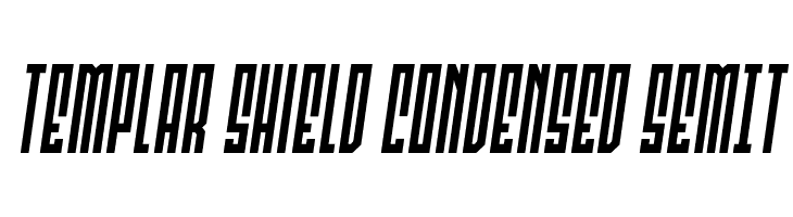 Templar Shield Condensed SemIt  baixar fontes gratis