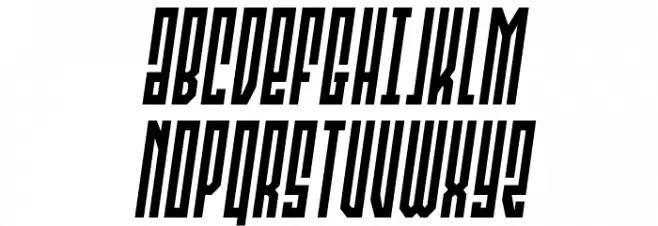 Templar Shield Condensed SemIt Schriftart Groß