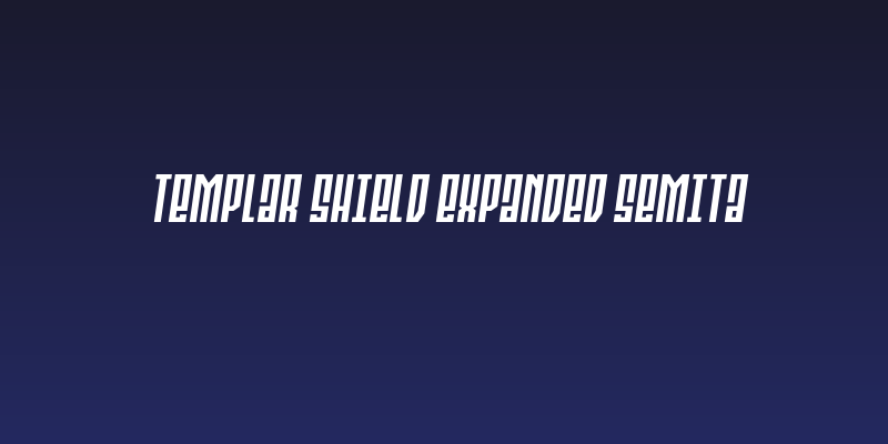 Templar Shield Expanded SemIta Social Header