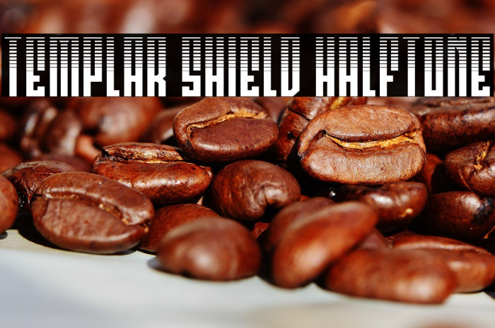 Templar Shield Halftone Example 2