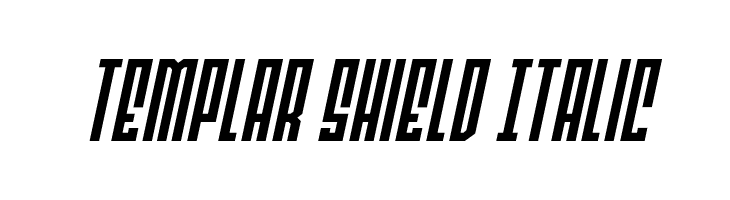 Templar Shield Italic  Fuentes Gratis Descargar